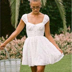 Sabo skirt elara embroidered dress